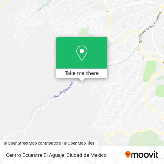 Mapa de Centro Ecuestre El Aguaje