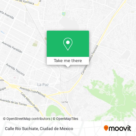 Calle Río Suchiate map