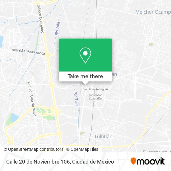 Mapa de Calle 20 de Noviembre 106