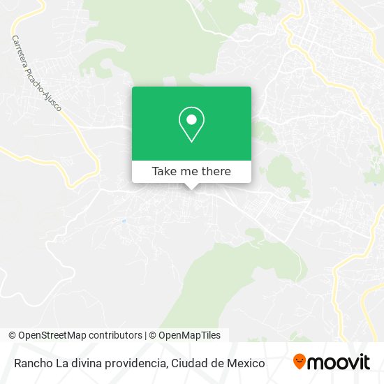 Mapa de Rancho La divina providencia