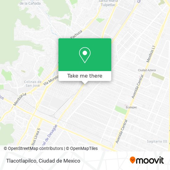 Mapa de Tlacotlapilco