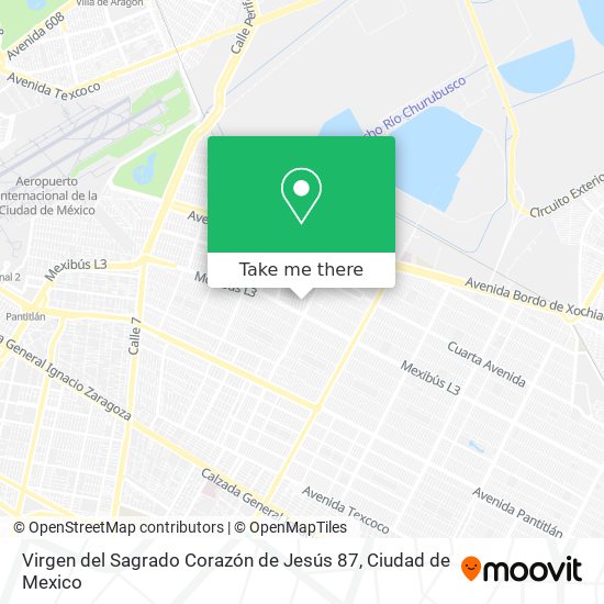 Virgen del Sagrado Corazón de Jesús 87 map