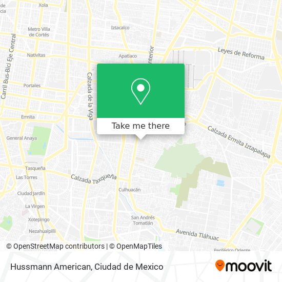 Hussmann American map