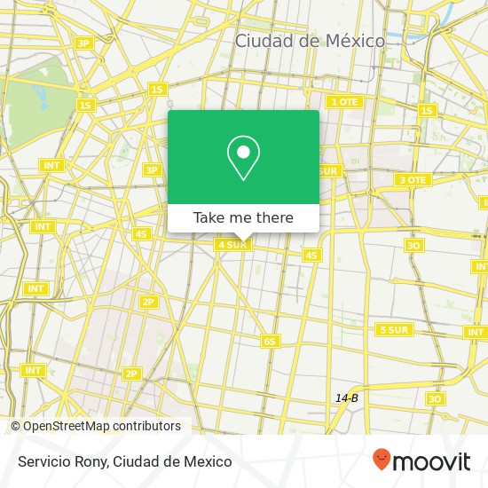 Mapa de Servicio Rony