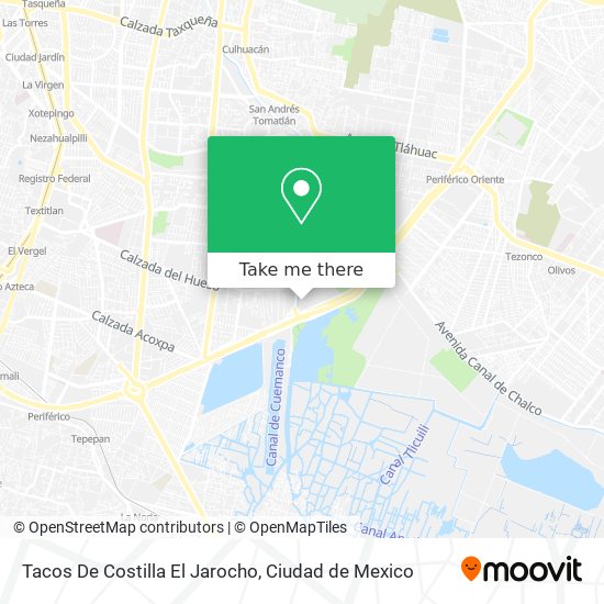 Mapa de Tacos De Costilla El Jarocho