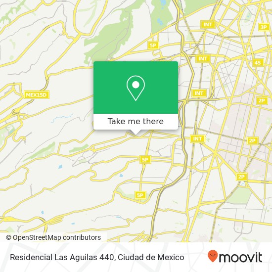 Residencial Las Aguilas 440 map