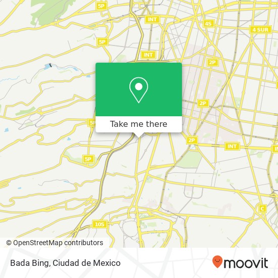 Bada Bing map