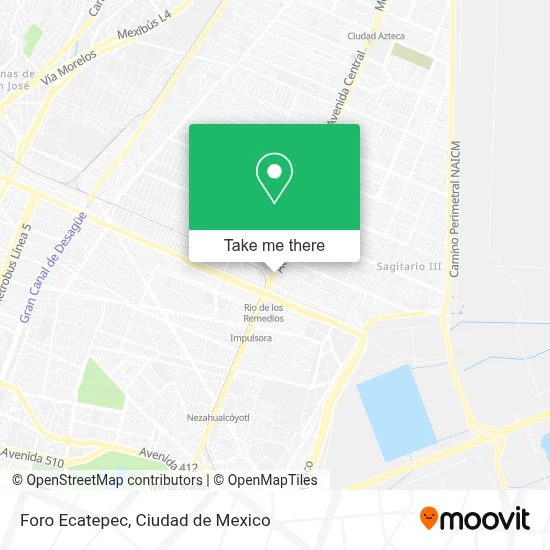 Foro Ecatepec map
