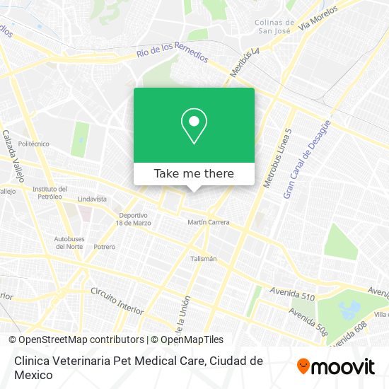 Clinica Veterinaria Pet Medical Care map