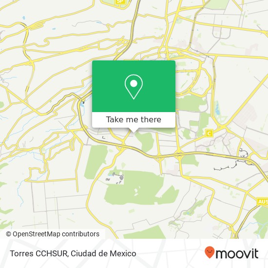 Torres CCHSUR map