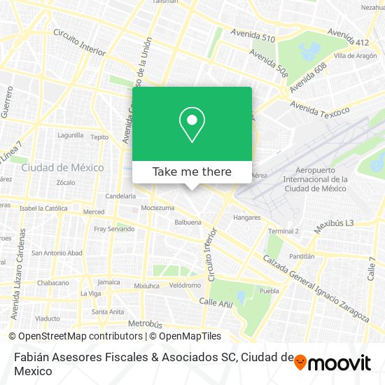 Fabián Asesores Fiscales & Asociados SC map