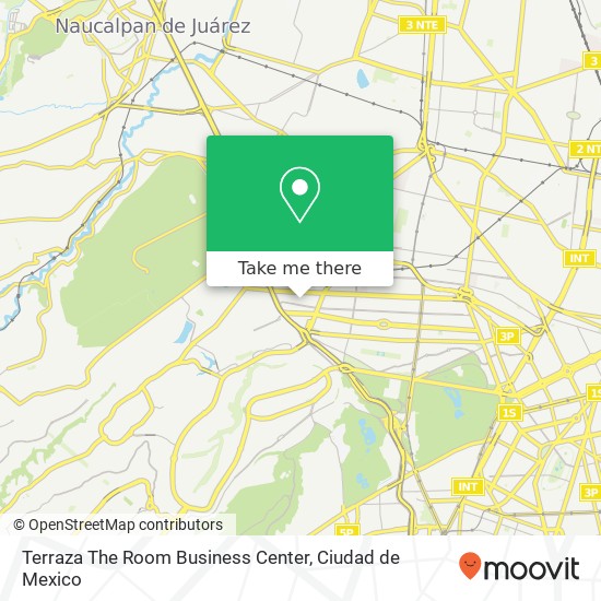 Terraza The Room Business Center map