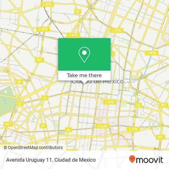 Avenida Uruguay 11 map