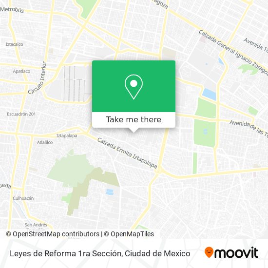 Mapa de Leyes de Reforma 1ra Sección