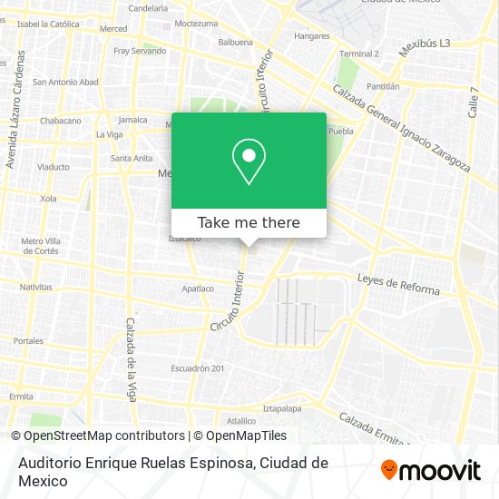 Auditorio Enrique Ruelas Espinosa map