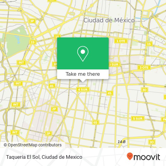 Taquería El Sol map