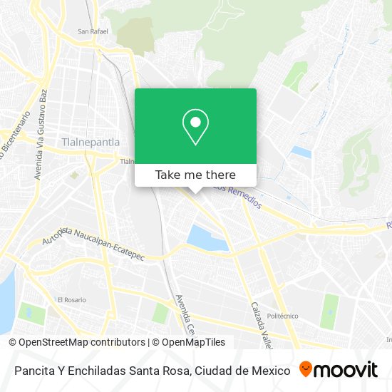 Mapa de Pancita Y Enchiladas Santa Rosa