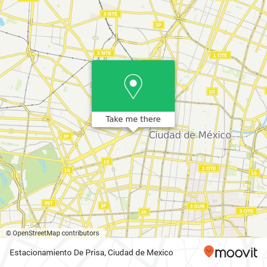 Mapa de Estacionamiento De Prisa