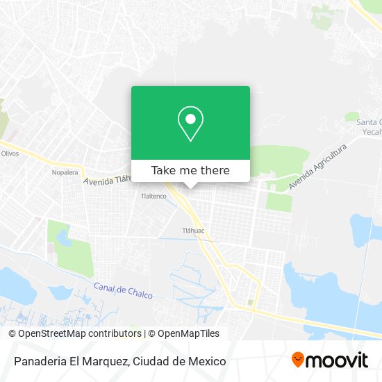 Panaderia El Marquez map