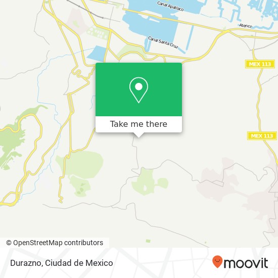 Durazno map