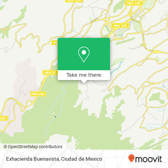 Exhacienda Buenavista map