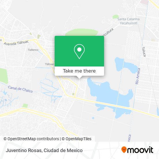 Juventino Rosas map
