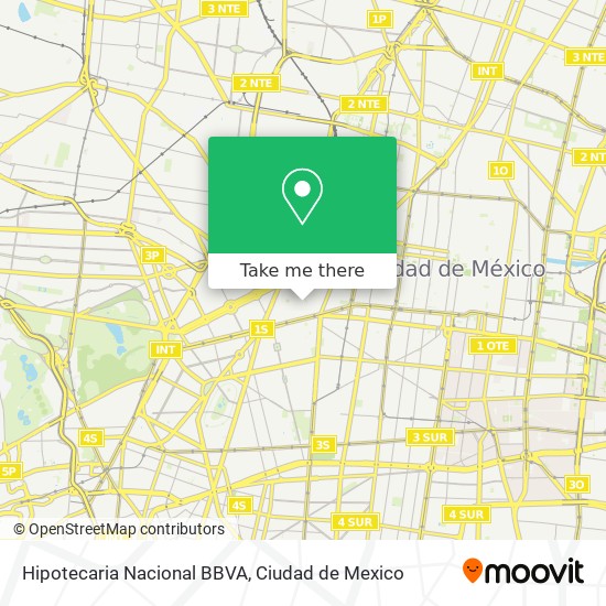 Hipotecaria Nacional BBVA map