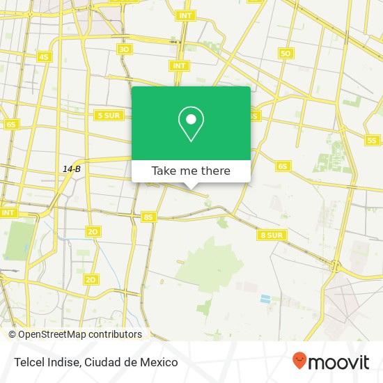 Telcel Indise map