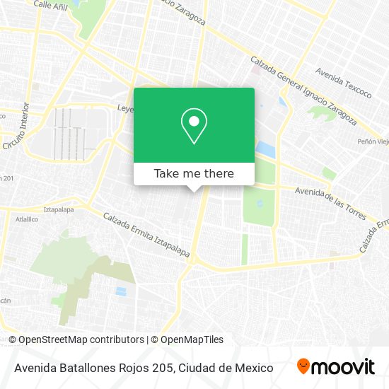 Avenida Batallones Rojos 205 map