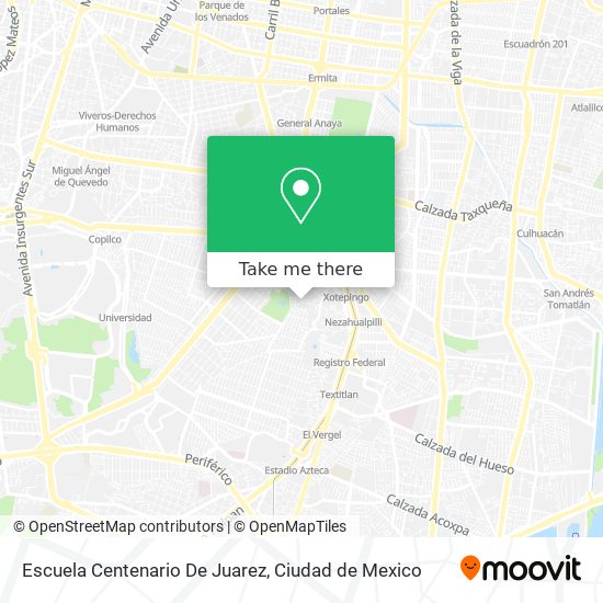 Escuela Centenario De Juarez map