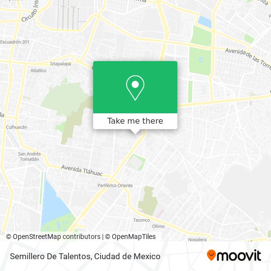 Semillero De Talentos map