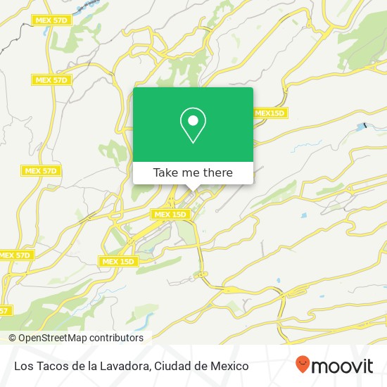 Los Tacos de la Lavadora map