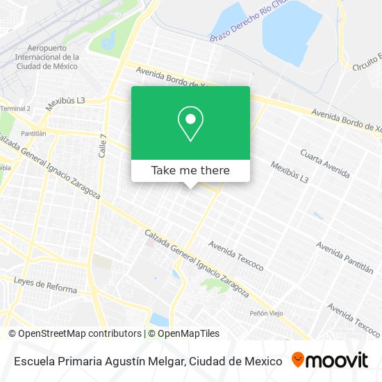 Escuela Primaria Agustín Melgar map