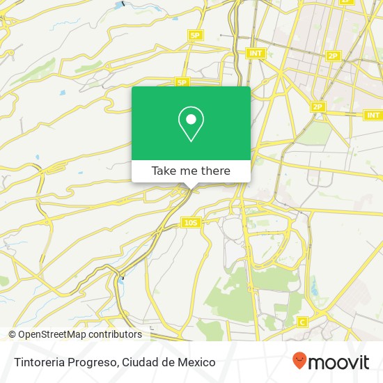 Tintoreria Progreso map