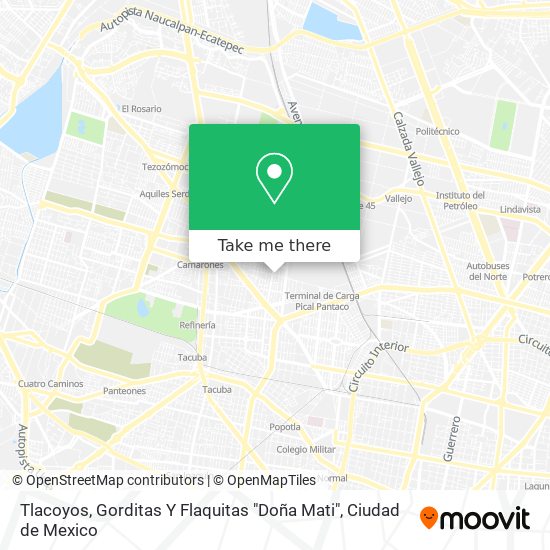Tlacoyos, Gorditas Y Flaquitas "Doña Mati" map