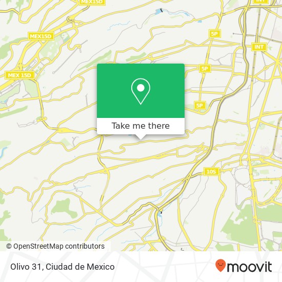Olivo 31 map