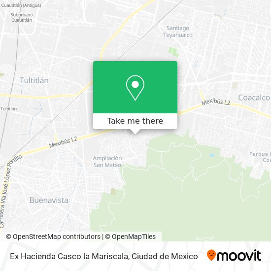 Ex Hacienda Casco la Mariscala map