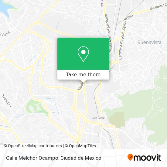 Calle Melchor Ocampo map