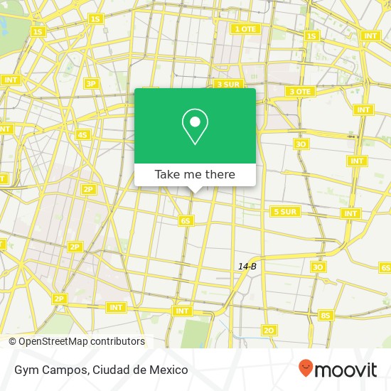 Mapa de Gym Campos