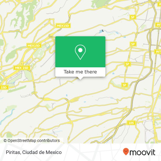 Piritas map