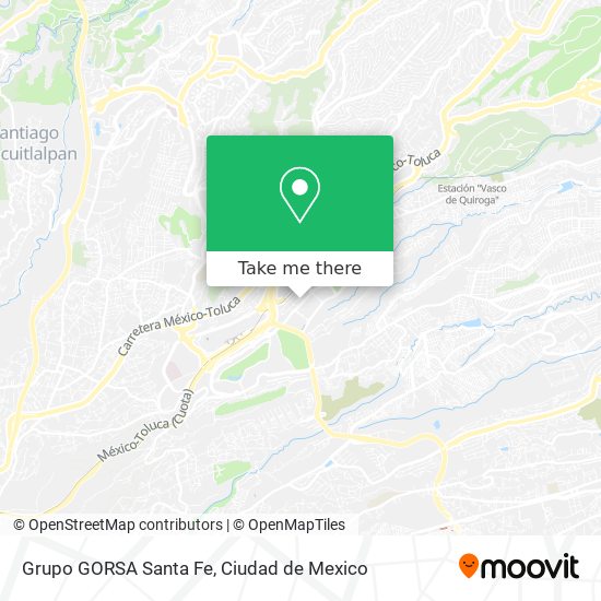 Grupo GORSA Santa Fe map
