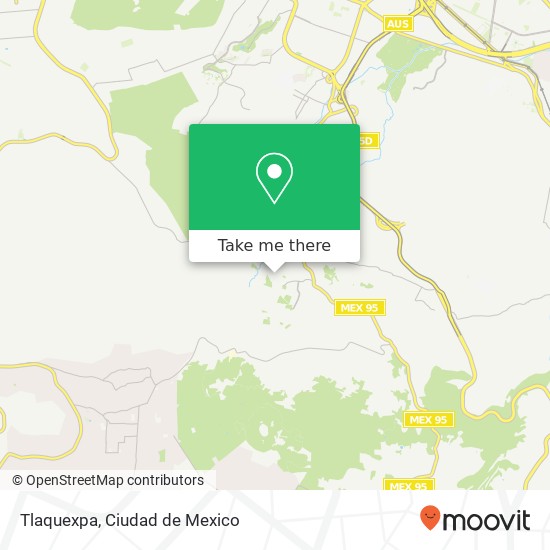 Mapa de Tlaquexpa