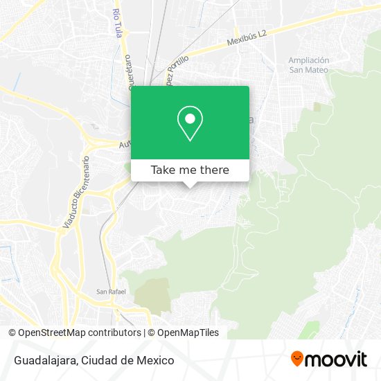 Guadalajara map