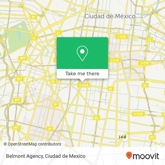 Mapa de Belmont Agency