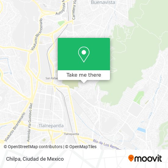 How to get to Chilpa in Cuautitlán Izcalli by Bus or Train?