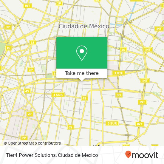 Mapa de Tier4 Power Solutions