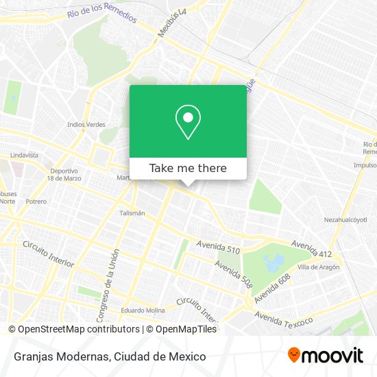 Mapa de Granjas Modernas