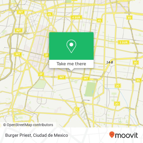 Burger Priest map