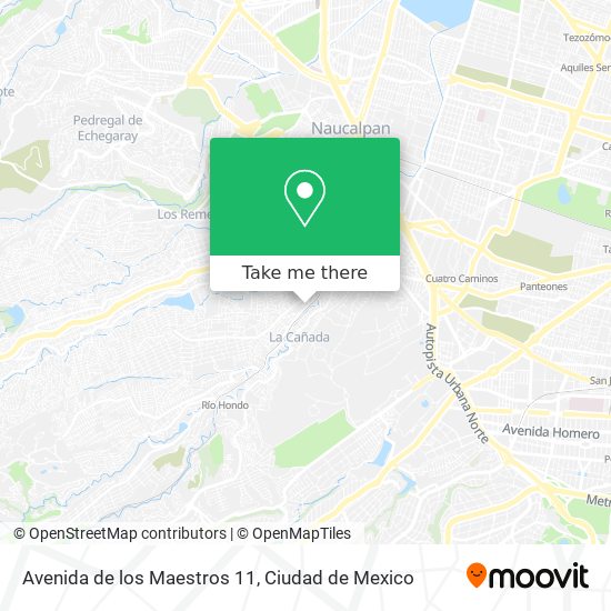 Avenida de los Maestros 11 map