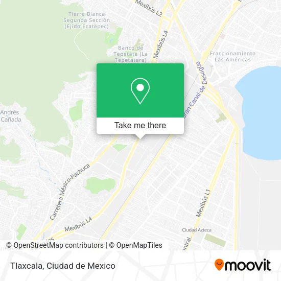 Mapa de Tlaxcala